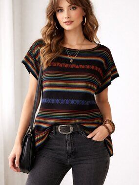 KENETH TOO 70s/80s Mod Sweater Tunic